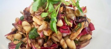 White Bean and Grilled Salmon Salad (Custom)