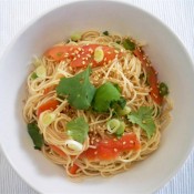 smoked salmon soba (Custom)
