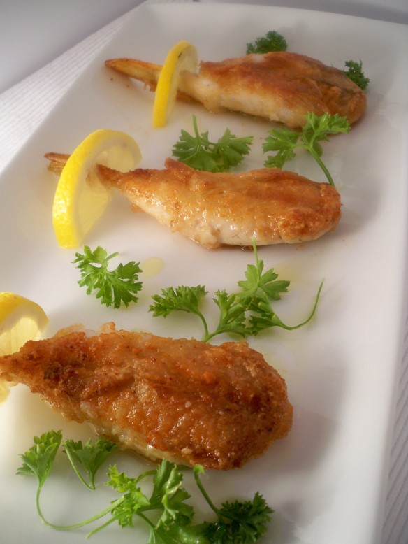 Pan Fried Blow Fish Tails