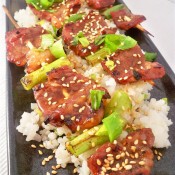 Asian short ribs on a stick (Custom)