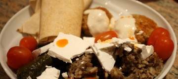 What Benny is eating in Lebanon