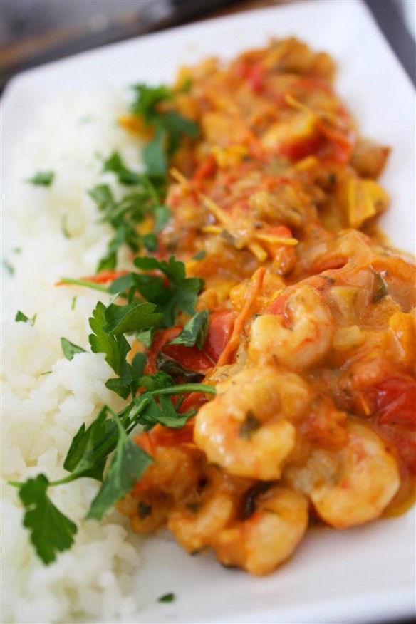 Shrimp with Feta Cheese (Custom)