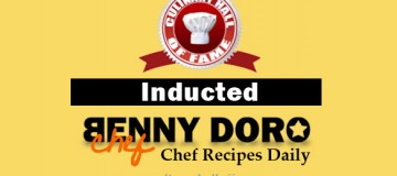 INDUCTED Culinary Hall of Fame Chef Benny Doro