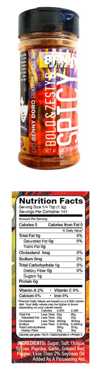 Bold Zesty & Spicy