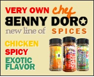 Benny's New Line of Spices