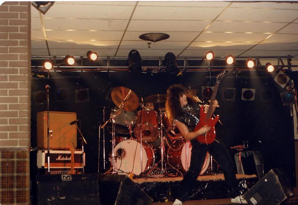 Wide view of the stage