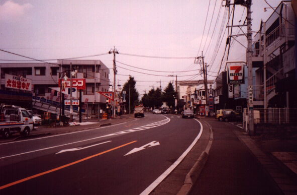 A street scene from the trip.