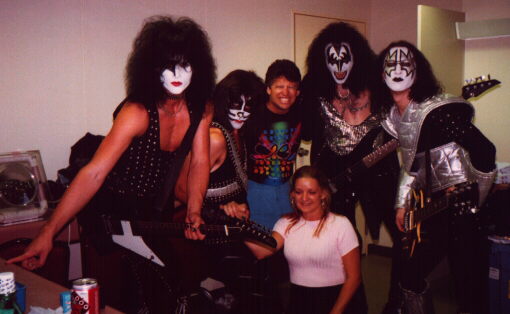 Black Diamond backstage in Japan
