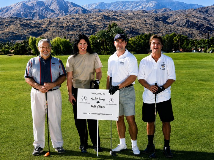 Wayne Maleta, Benny Doro, Scott Carley and Rick Pesto together in Palm Springs in 1999