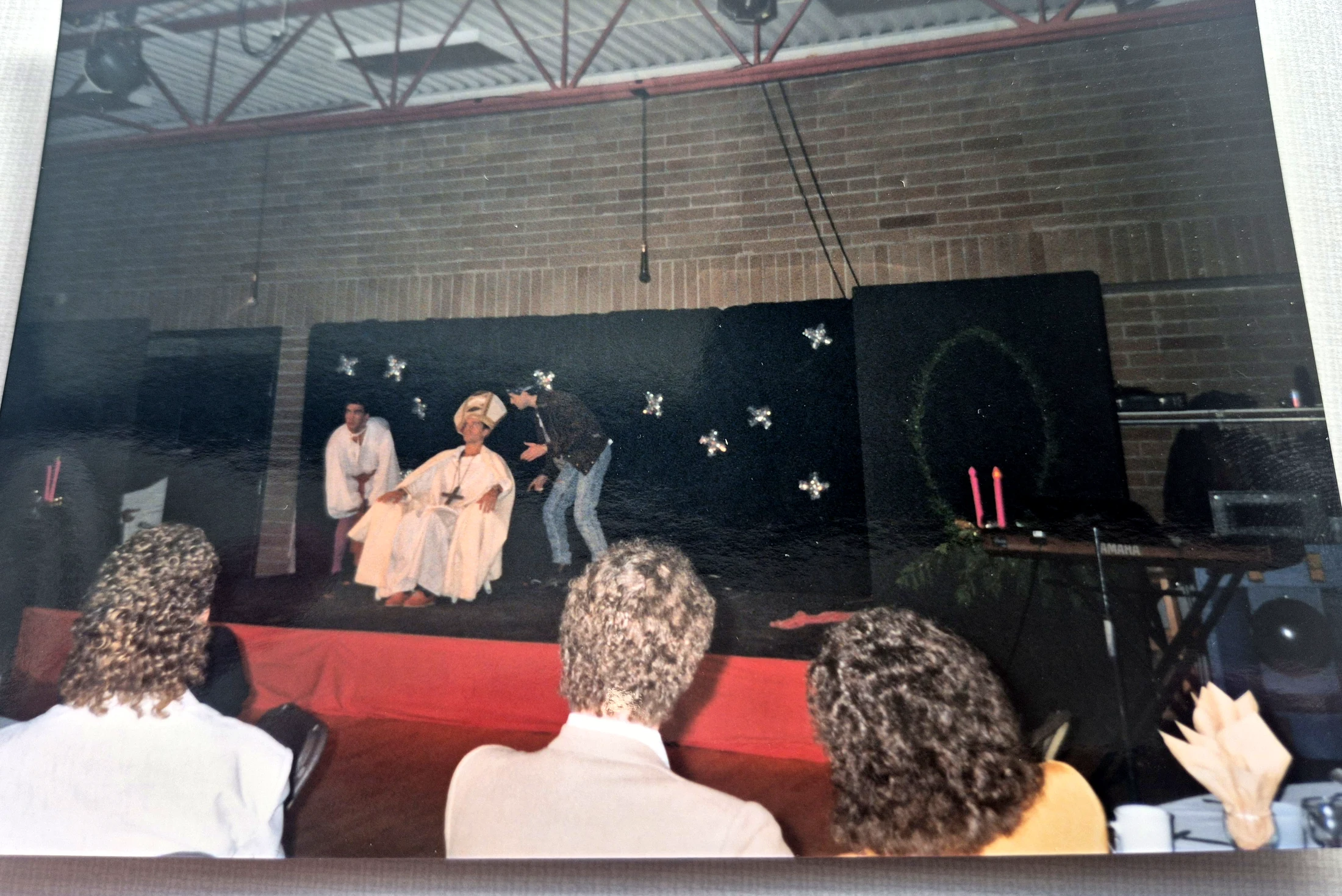 A scene from the Christmas production.
