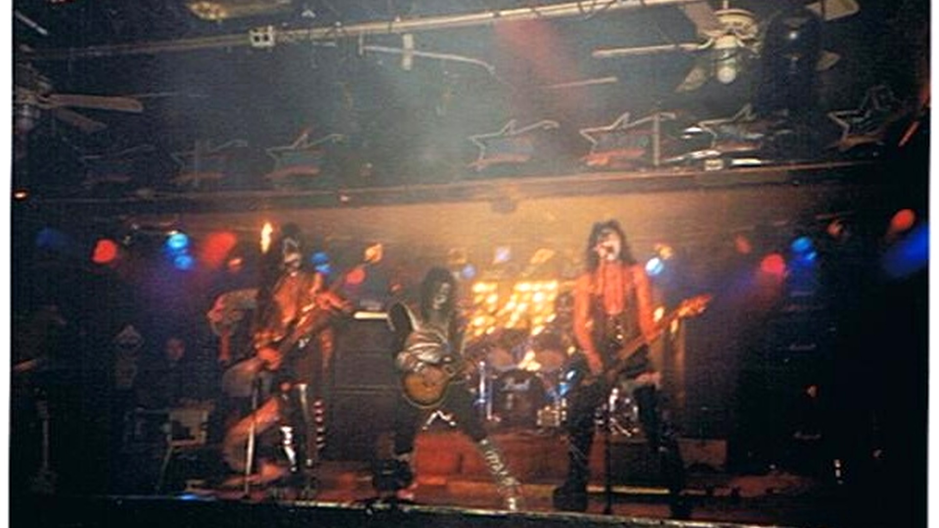 Black Diamond performing as the Ultimate Tribute to KISS in the mid-1990s.