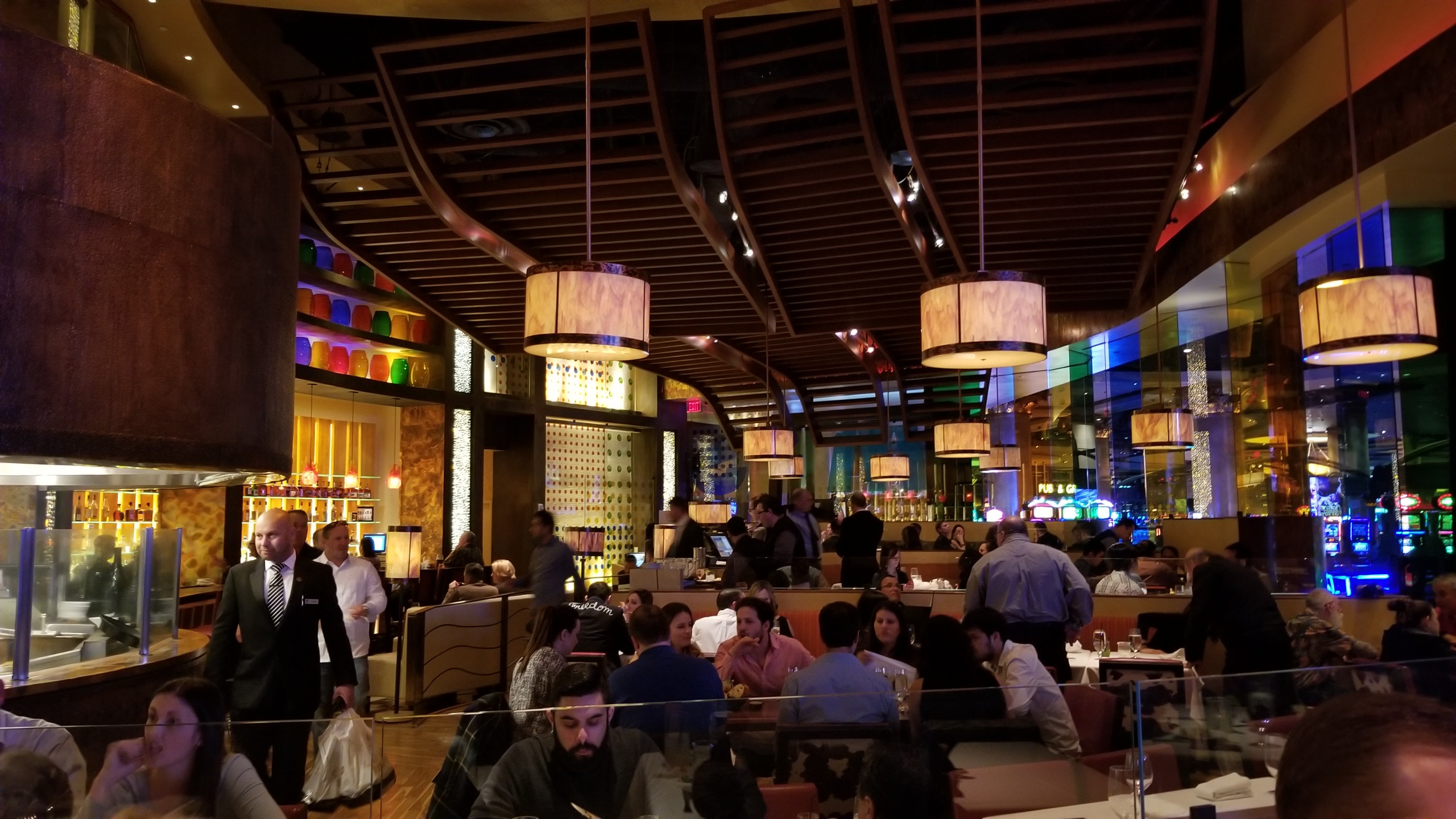 Inside Mesa Grill.